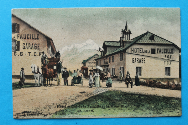 Postcard PC Col de la Faucille 1905 France